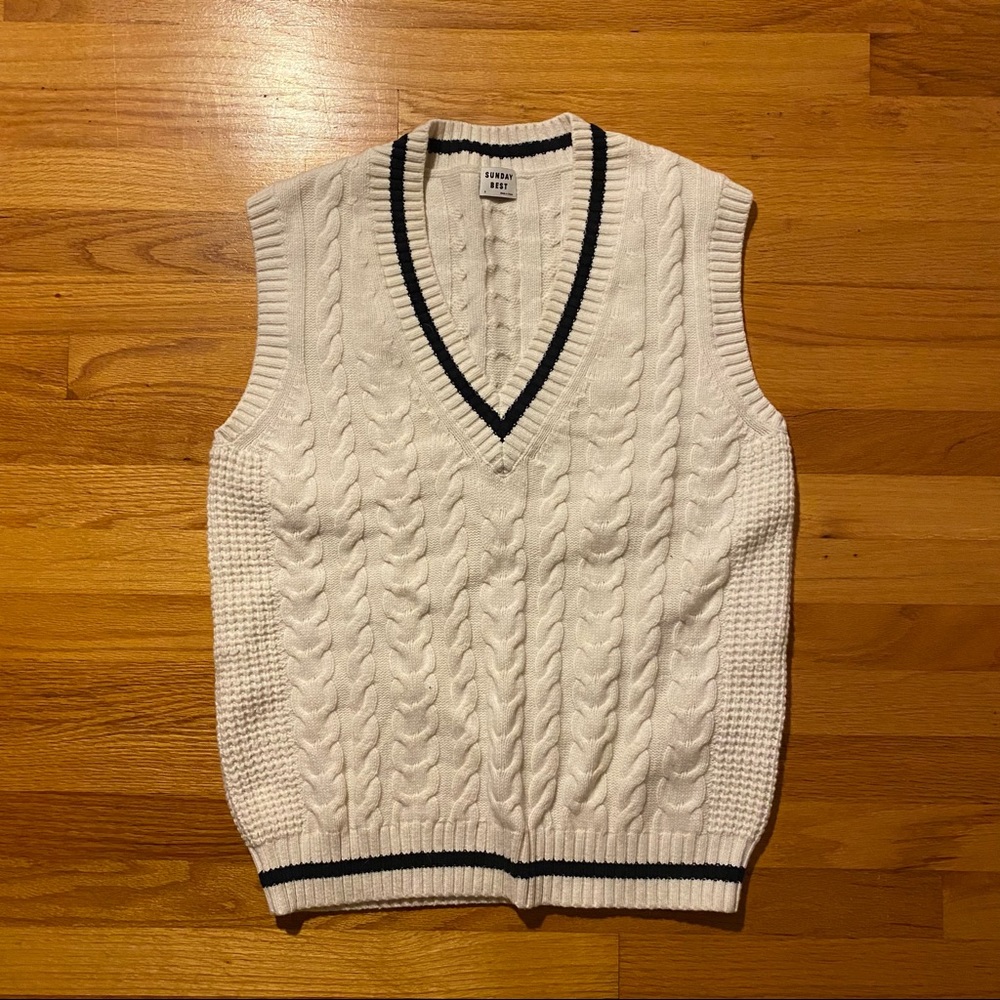 Aritzia Sunday Best Winston Sweater Vest
